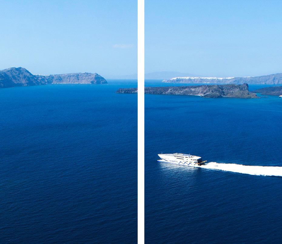 Seajets' website: As fast as a jet, as clear as the Aegean sky